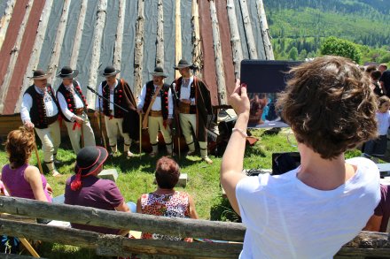Grupa śpiewacza Gronie